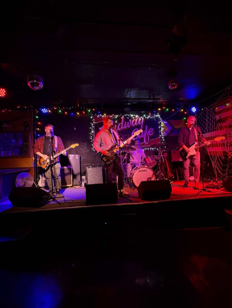 The Royal Me full band at Midway Cafe